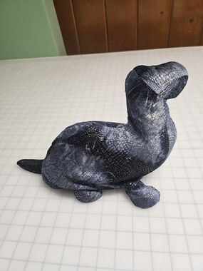 Russ Berrie Plato the Blue Dinosaur Plush